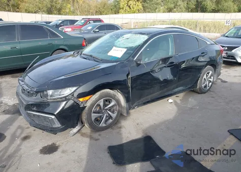 2019 Honda Civic Lx from USA, damaged, VIN 19XFC2F68KE203852